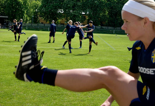 Sara Thunebro i förgrunden