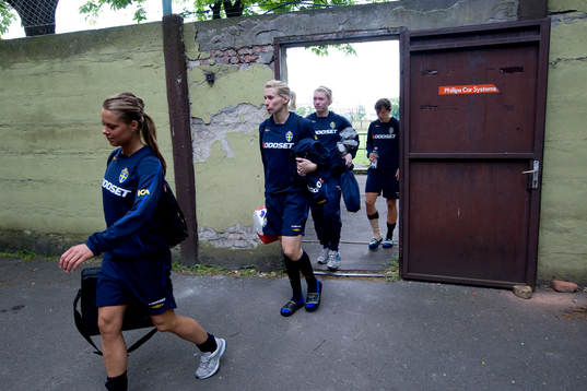 Johanna Almgren, Maria Aronsson, Hedvig Lindahl och Lina