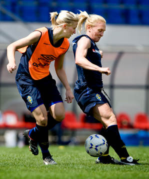 Maria Aronsson och Frida Östberg