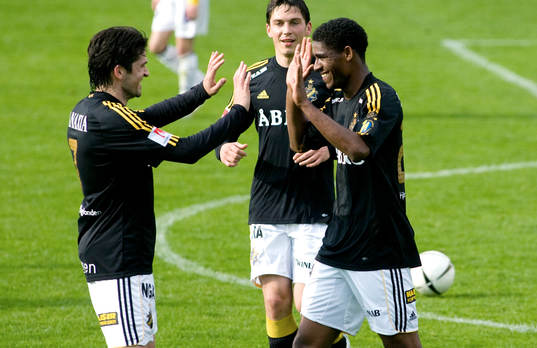 Khari Stephenson, AIK. Jubel