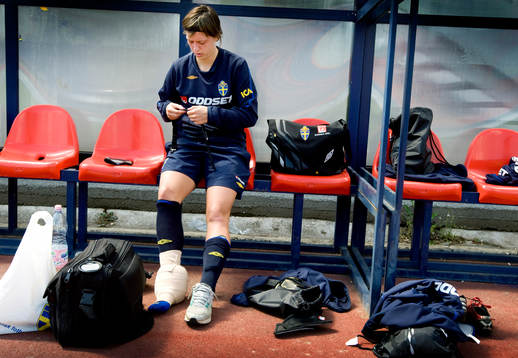 Lina Nilsson, skada