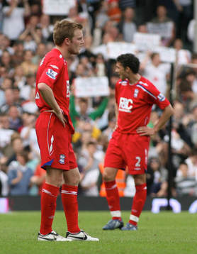 Sebastian Larsson och Stephen Kelly, depp