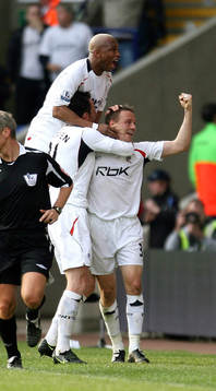 El Hadji Diouf, Andrew O'Brien och Matthew Taylor