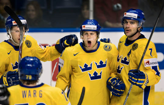 Johan Andersson, Patric Hörnqvist, Niclas Wallin och