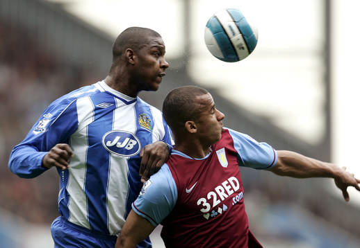 Gabriel Agbonlahor och Titus Bramble