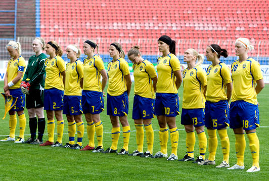 Nationalsång, uppställning, laguppställning, lagbild