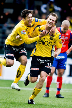 Elfsborg, Emir Bajrami, Daniel Mobaeck, Elfsborg, jubel