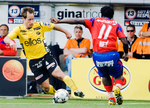 Johan Karlsson, Elfsborg, Razak Omotoyssi, Helsingborg