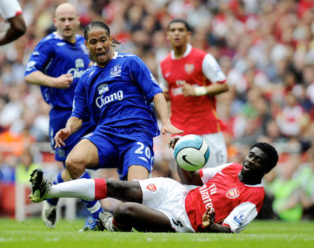 Kolo Toure och Steven Pienaar