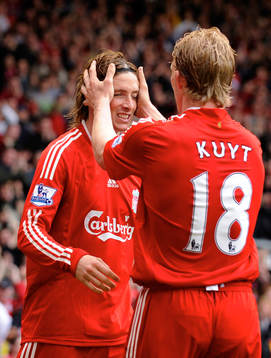 Fotboll, engelsk, Premier League, Liverpool - Manchester