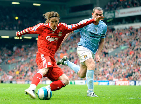 Fotboll, engelsk, Premier League,  Liverpool - Manchester