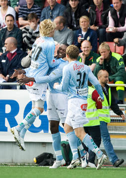 Jubel i Malmö