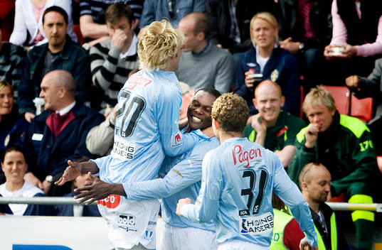 Jubel i Malmö