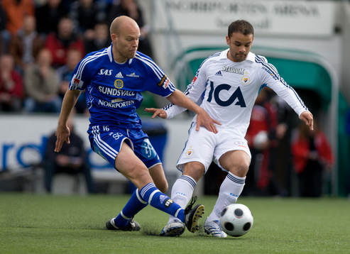 Joel Cedergren och Lance Davids; Djurgården