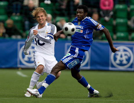 Markus Johannesson, Djurgården och Akombo Ukeyima,