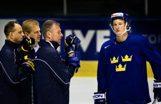 Bengt-Åke Gustafsson, tränare, Anders Eldebrink,