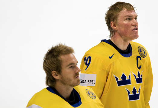 Mikael Tellqvist, målvakt och Kenny Jönsson