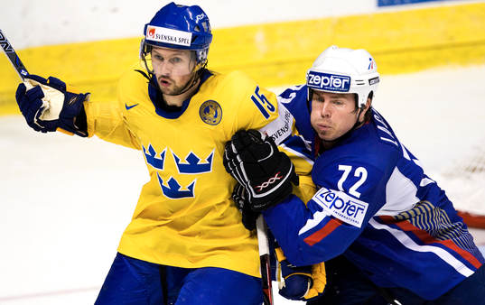 Rickard Wallin och Simon Lacroix