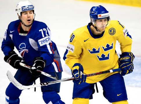 Simon Lacroix och Patric Hörnqvist