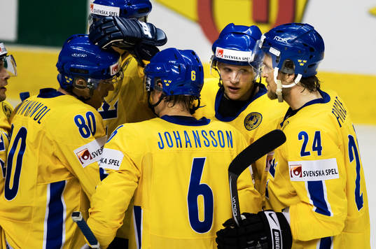 Ishockey, VM, gruppspel, Sverige - Frankrike. 1-0 av Patric