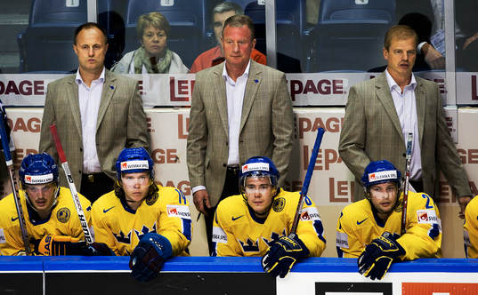 Fredrik  Warg, Nicklas Bäckström, Mattias Weinhandl och