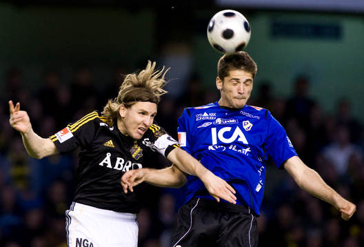 Nils-Eric Johansson, AIK och Ajsel Kujovic, Halmstad