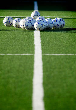 Fotboll, Boll, Fotbollsplan, Konstgräs, Linje