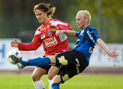 Robin Wikman, Landskrona, och Martin Ekström, Sirius