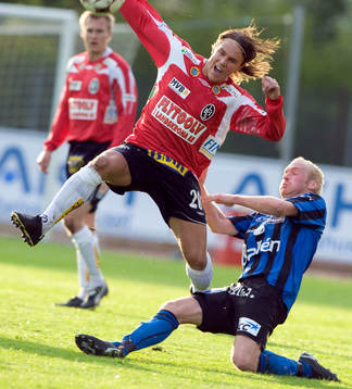 Robin Wikman, Landskrona, och Martin Ekström, Sirius
