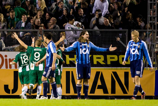 Hammarby, jubel och Jan Tauer, och Djurgården depp
