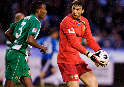 Rami Shaaban, målvakt, Hammarby och José Monteiro de