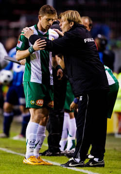 Paulinho Guará, Hammarby och Tony Gustavsson, tränare,