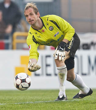 Peter Westman, målvakt