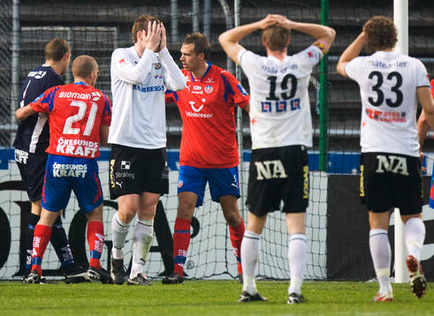 Stefan Rodevåg, Patrik Haginge och Roni Porokara depp,