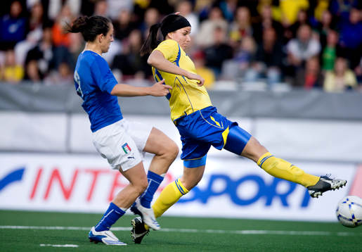 Viviana Schiavi, Italien och Jessica Landström, Sverige
