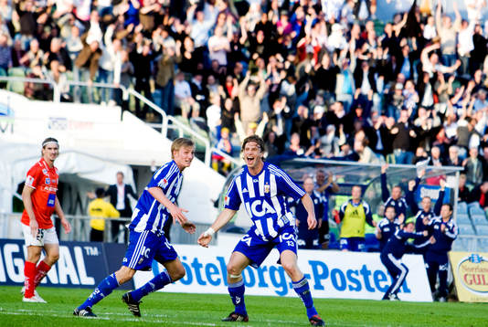 Sebastian Eriksson, Gustav Svensson, Göteborg, jubel