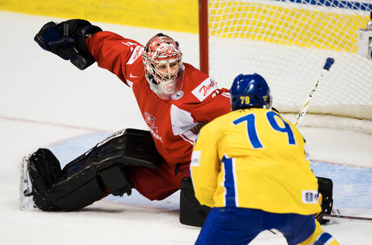 Peter Hirsch, målvakt och Fredrik  Warg