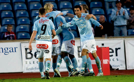Jubel i Malmö