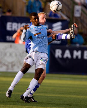 Yussif Chibsah, Gefle och Tobias Eriksson, Sundsvall