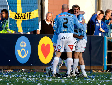 Johan Oremo, Gefle jubel