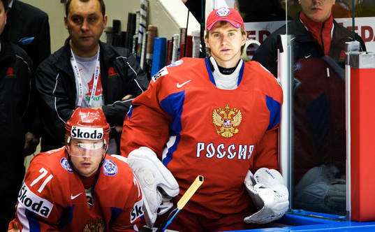 Evgeny Nabokov, målvakt, Ryssland och Ilya Kovalchuk