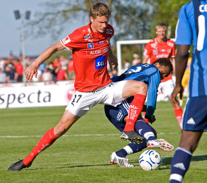 Viktor Elm trycker ner Djurgården