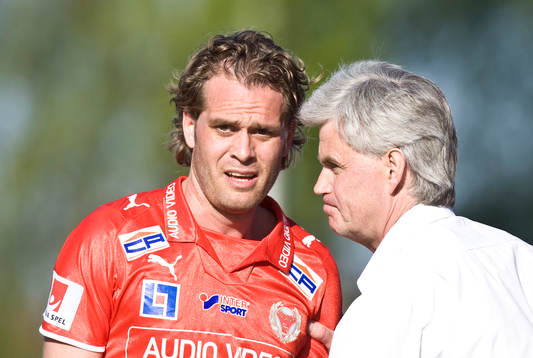 Lasse Johansson och Nanne Bergstrand, tränare