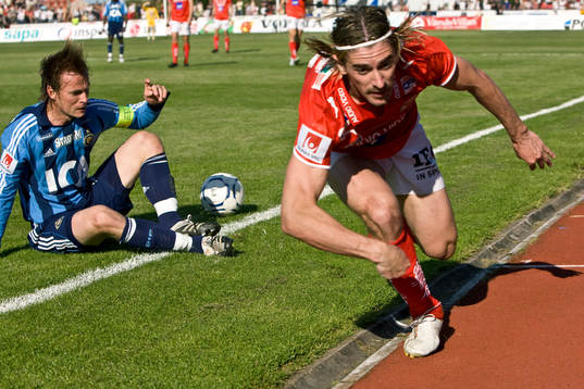 Per Johansson, Djurgården och Cesar Santin, Kalmar