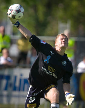 Johan Dahlin, målvakt