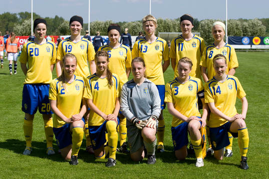 Fotboll, flick, F16, Fyrnationersturnering, Sverige,