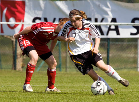Fotboll, flick, F16, Fyrnationersturnering, Tyskland -
