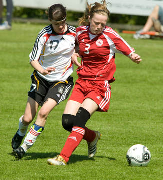 Fotboll, flick, F16, Fyrnationersturnering, Tyskland -