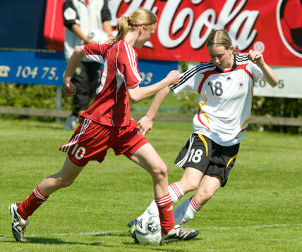 Fotboll, flick, F16, Fyrnationersturnering, Tyskland -