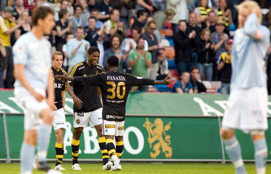 Khari Stephenson, AIK. Jubel